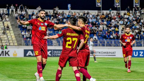 Superliga. &ldquo;Nasaf&rdquo; 7 ta gol urilgan o&lsquo;yinda &ldquo;OKMK&rdquo; ustidan zafar quchdi (video)&nbsp;