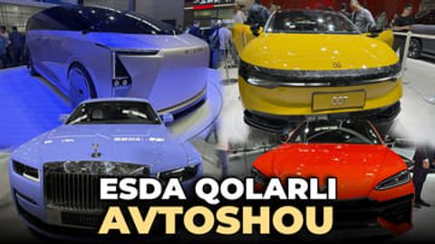Xitoyda dunyoga mashhur avtomobillar ko&lsquo;rgazmasi bo&lsquo;lib o&lsquo;tdi (foto)