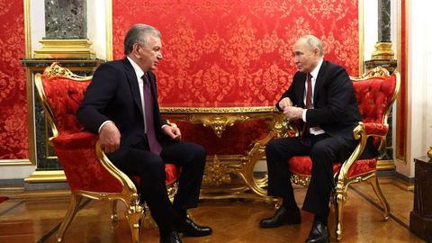 Москвада Ўзбекистон ва Россия президентлари учрашуви бўлиб ўтди