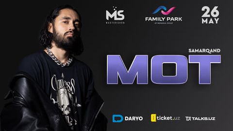 MOT Samarqand shahrida ilk katta yakkaxon konsert dasturini taqdim etadi!&nbsp;