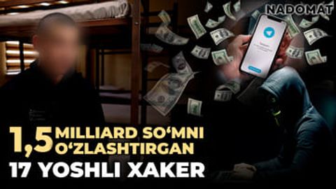 &ldquo;Hammasini kayf-safoga sarfladim&rdquo; &mdash; 1,5 mlrd so&lsquo;mni o&lsquo;zlashtirgan andijonlik xaker nadomati (video)