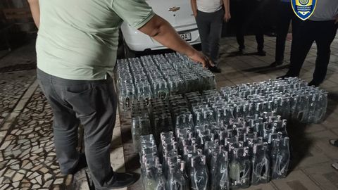 Nukusda qalbaki aksiz markali alkogol mahsulotlarini muomalaga kiritilishining oldi olindi
