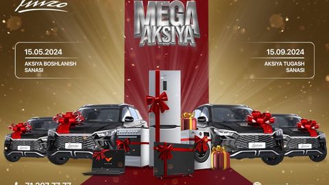 IMZO BYD Song Pro avtomashinalari va yana 100 dan ortiq sovrinlarni taqdim etadi&nbsp;