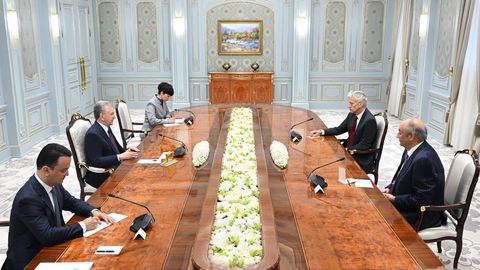 Shavkat Mirziyoyev Coca Cola kompaniyasi raisi bilan uchrashuv o&lsquo;tkazdi