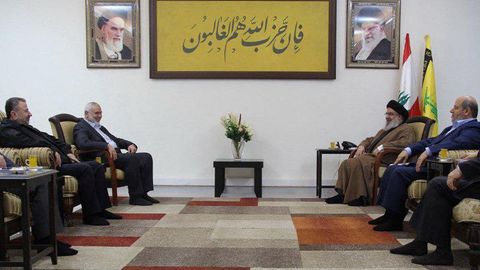 HAMAS vakillari Livan poytaxtida &ldquo;Hizbulloh&rdquo; rahbariyati bilan uchrashuv o&lsquo;tkazdi
