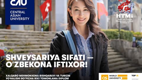 Швейцария таълимининг олтин стандартлари энди Ўзбекистонда&nbsp;