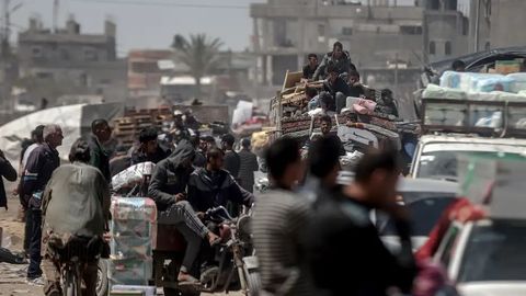 Isroil hujumlari oqibatida 800 mingga yaqin falastinlik Rafahni tark etdi &mdash; BMT