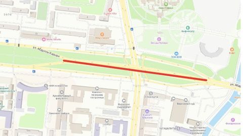 В Ташкенте закрыт мост улицы Абдуллы Кадыри из-за ремонта&nbsp;