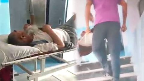 Andijonda lift ishlamayotgani uchun bemor zambilda yuqori qavatga olib chiqilayotgani aks etgan videoga munosabat bildirildi