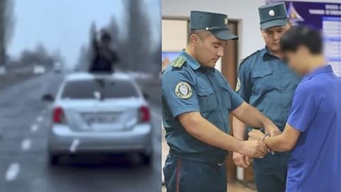 Farg&lsquo;onada to&lsquo;y kortejidagi avtomobildan soxta pul sochgan yigitga chora ko&lsquo;rildi&nbsp;