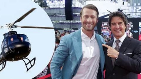 Aktyor Tom Kruz Glen Pauell bilan hazillashish uchun o‘zini vertolyot boshqaruvini yo‘qotgandek tutdi 