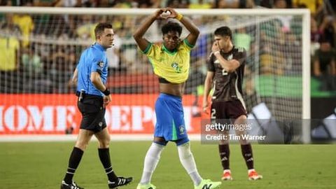 17 ёшли Эндрик Бразилия терма жамоасида Пеленинг рекордини такрорлади&nbsp;