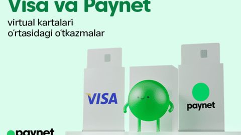 Paynet x Visa: endi har qanday mahalliy to&lsquo;lov va o&lsquo;tkazmalarni O&lsquo;zbekistonning jismoniy kartalarisiz ham amalga oshirish mumkin