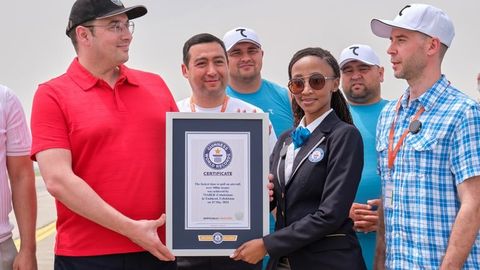 O&lsquo;zbekistonda mahalliy atletlar tomonidan sport bo&lsquo;yicha birinchi Ginnes rekordi o&lsquo;rnatildi