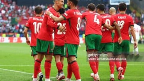 Yevro&mdash;2024. Portugaliya Turkiya ustidan yirik hisobda g&lsquo;alaba qozondi