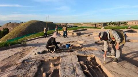 Хитой ва ўзбек археологлари гуруҳи Сурхондарёда эрамиздан аввалги VIII асрга оид манзилгоҳни аниқлади