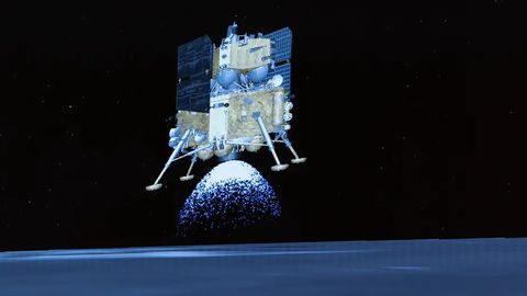 Хитойнинг Chang&rsquo;e-6 қурилмаси Ой тупроқ намуналарини Ерга етказди (видео)