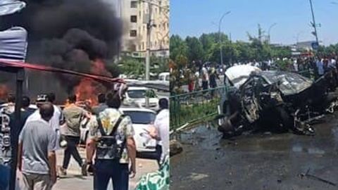 Farg&lsquo;onada Lacetti gaz balloni portlashidan bir kishi vafot etdi