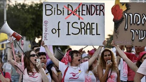 Исроилликларнинг 66 фоизи Нетаньяхунинг сиёсатдан кетишини хоҳлайди — сўровнома