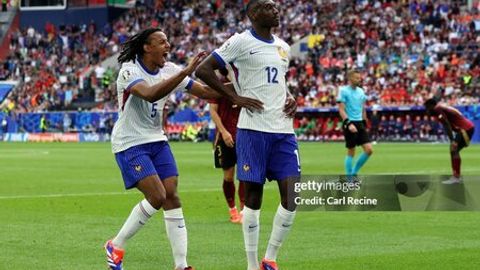 Yevro&mdash;2024. Fransiya so&lsquo;nggi daqiqalarda urilgan gol evaziga Belgiyani mag&lsquo;lub etib, keyingi bosqichga yo&lsquo;l oldi&nbsp;