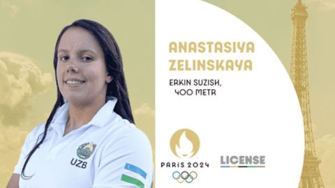 Parij&mdash;2024.&nbsp;Anastasiya Zelinskaya&nbsp;O&lsquo;zbekiston delegatsiyasiga navbatdagi yo&lsquo;llanmani taqdim qildi