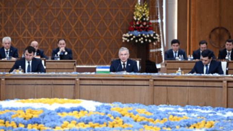 &ldquo;We must further strengthen the cohesion of the "SCO family,&rdquo; president of Uzbekistan&nbsp;