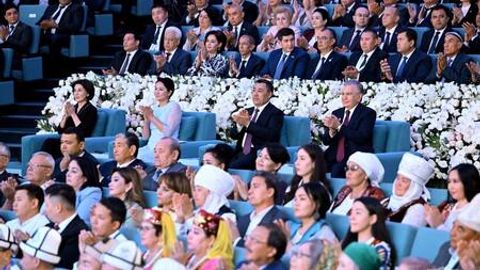 O&lsquo;zbekiston va Qirg&lsquo;iziston prezidentlari do&lsquo;stlik konsertida ishtirok etdi