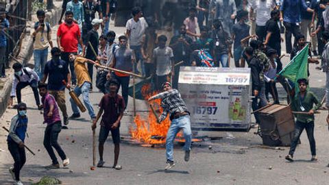 Bangladeshdagi namoyishlarda halok bo&lsquo;lganlar soni 75 kishiga yetdi