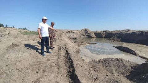 Qashqadaryoda tabiiy qum qazib olinishi natijasida tabiatga 6 mlrd so&lsquo;mdan ortiq zarar yetkazildi