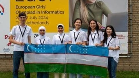 Uzbekistan&rsquo;s first-ever participation in European Girls' Olympiad in Informatics begins&nbsp;