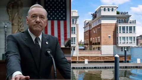 Millionlab qarzi bo&lsquo;lgan aktyor Kevin Speysining besh qavatli uyi auksionda sotildi