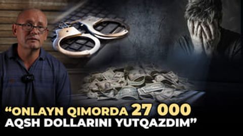 &ldquo;Farzandlarimning yuzini yerga qaratdim&rdquo;&nbsp;&mdash;&nbsp;borini qimorga&nbsp;tikkan mahkum nadomatlari (video)