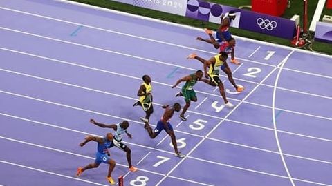 Parij&mdash;2024. Yuz metrga yugurishda oltin medal taqdirini fotofinish hal qildi&nbsp;