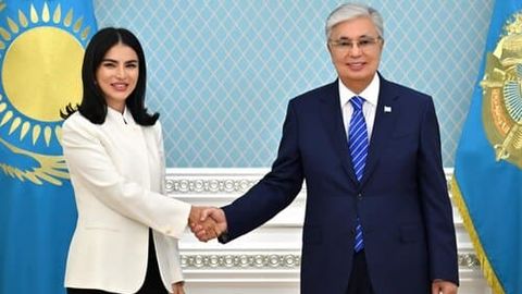 Saida Mirziyoyeva Ostonada Qozog&lsquo;iston prezidenti bilan uchrashdi