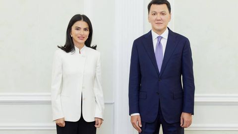 Saida Mirziyoyeva Qozog&lsquo;iston davlat maslahatchisi bilan uchrashuv o&lsquo;tkazdi