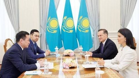 Саида Мирзиёева Қозоғистон президенти администрацияси раҳбари билан учрашди