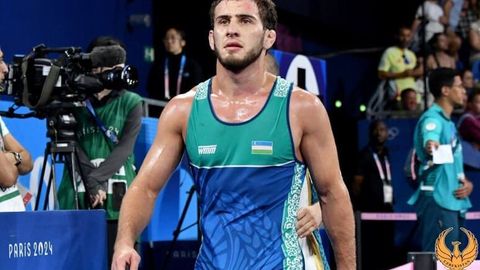 Parij&mdash;2024. Erkin kurashchi&nbsp;Razambek Jamalov finalga chiqdi