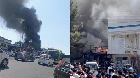 Toshkentdagi do&lsquo;konlarda yong&lsquo;in sodir bo&lsquo;ldi