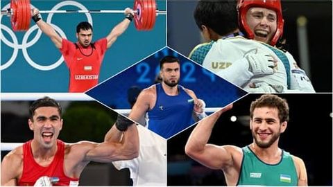 Parij&mdash;2024 medallar jamlanmasi. Bugungi dasturlarda 3 ta oltin va 2 ta kumushni qo&lsquo;lga kiritgan O&lsquo;zbekiston delegatsiyasi yana bir pog&lsquo;ona ko&lsquo;tarildi