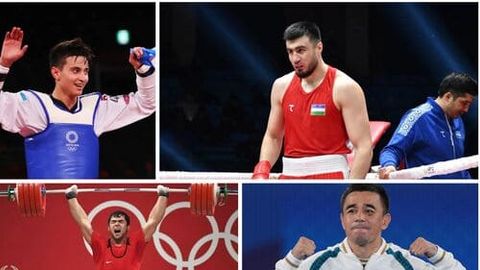 O&lsquo;zbekiston tarkibida 2 va undan ortiq Olimpiada medaliga ega chiqqan sportchilar