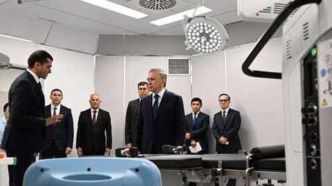 Республика ихтисослаштирилган онкология ва радиология илмий-амалий тиббиёт маркази янги мажмуада иш бошлайди (фото)