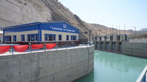 Сурхондарёда салкам 5 мингта хонадонни электр токи билан таъминловчи кичик ГЭС фойдаланишга топширилди