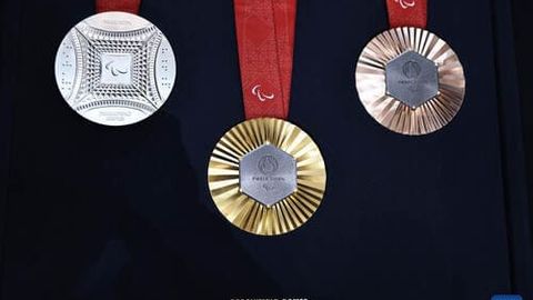 Parij&mdash;2024 Paralimpiya o&lsquo;yinlari medallar jamlanmasi. Xitoy yetakchi, Buyuk Britaniya 2-o&lsquo;rinda, O&lsquo;zbekiston esa top-10 likka kirdi