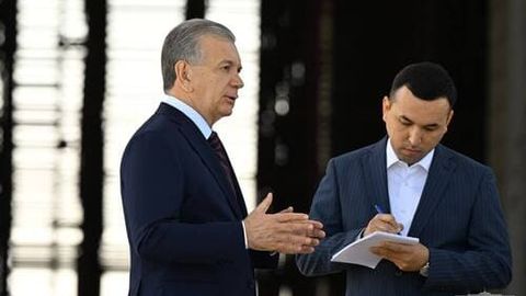 Shavkat Mirziyoyev &ldquo;Toshkent&mdash;Sharqiy&rdquo; aeroporti qurilishini borib ko&lsquo;rdi&nbsp;