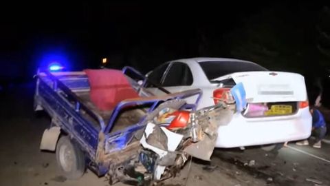 Самарқандда Lacetti уриб юборган мотоциклдаги ота ва унинг 13 яшар қизи ҳалок бўлди