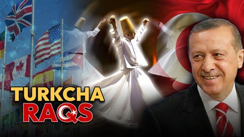 Turkcha raqs. &nbsp;Erdo&lsquo;g&lsquo;onning Sharq va G&lsquo;arb o&lsquo;rtasidagi o&lsquo;yiniga kim qarsak chalmoqda?&nbsp;