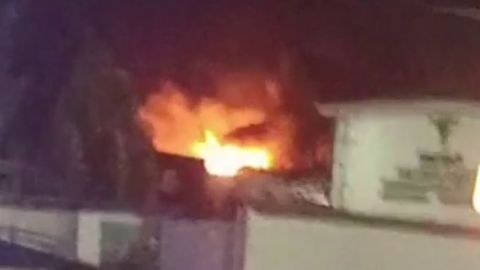 Andijondagi zavodda sodir bo&lsquo;lgan yong&lsquo;in bir soatda o&lsquo;chirildi (video)&nbsp;