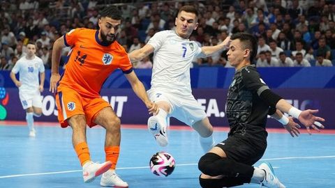 Futzal bo&lsquo;yicha Jahon chempionati. O&lsquo;zbekiston Niderlandiya bilan jangovar durang qayd etdi&nbsp;