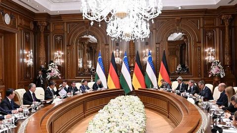 Shavkat Mirziyoyev va Olaf Shols tor doirada hamda delegatsiyalar ishtirokida muzokara o&lsquo;tkazdi. Nimalar muhokama qilindi?