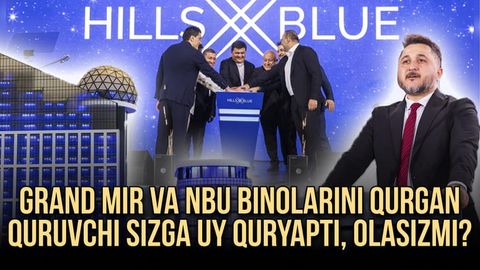 Grand Mir&nbsp;ва NBU биноларини қурган қурувчи Сизга уй қуряпти, сотиб оласизми?